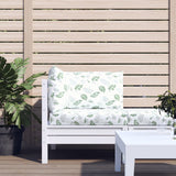 Vidaxl Pallet cushions 3 ST Leaf pattern Oxford Fabric