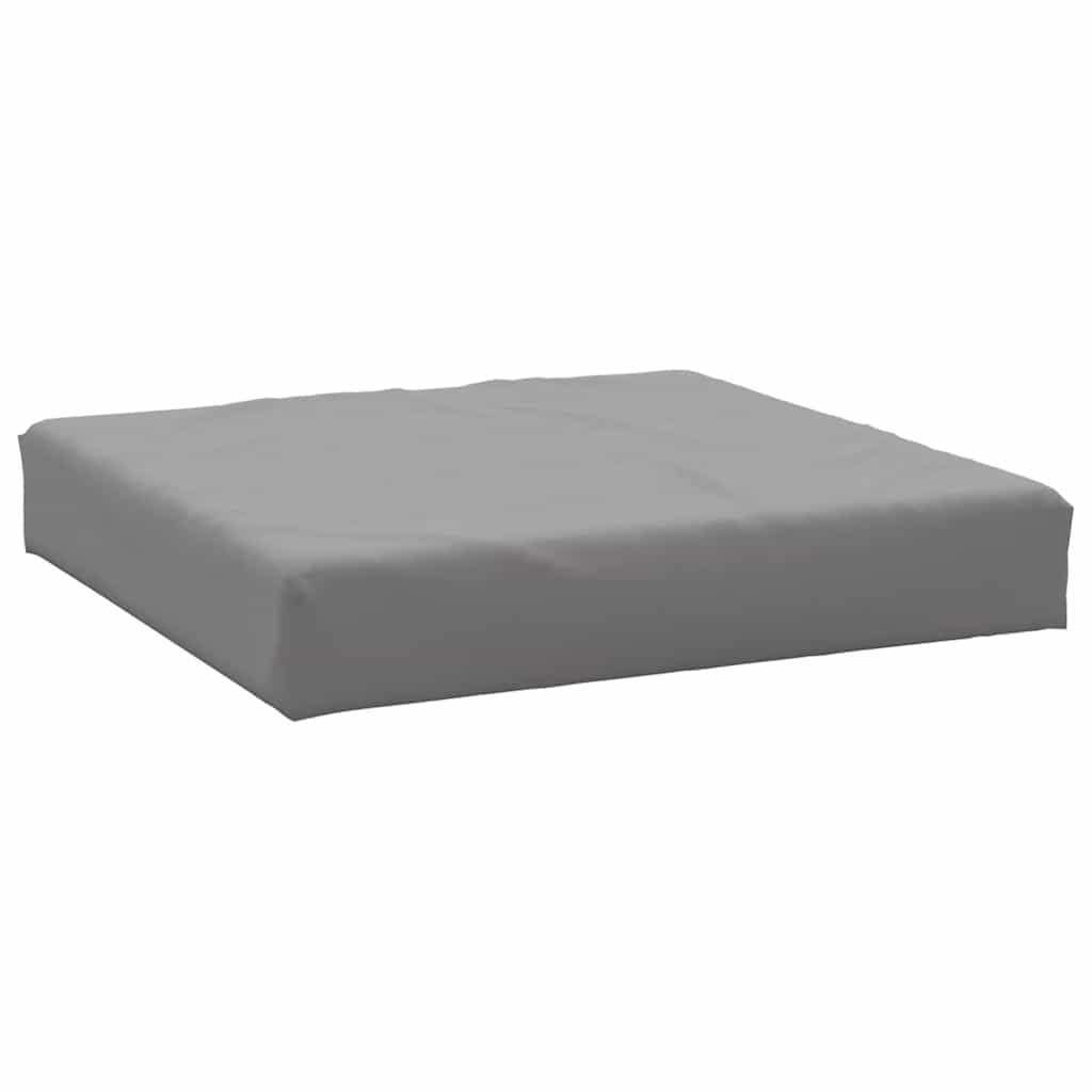 Vidaxl palety polštář 60x60x9,5 cm oxfordská látka šedá