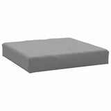 Vidaxl palety polštář 60x60x9,5 cm oxfordská látka šedá