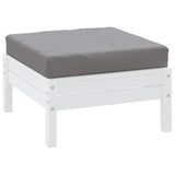 Vidaxl palety polštář 60x60x9,5 cm oxfordská látka šedá