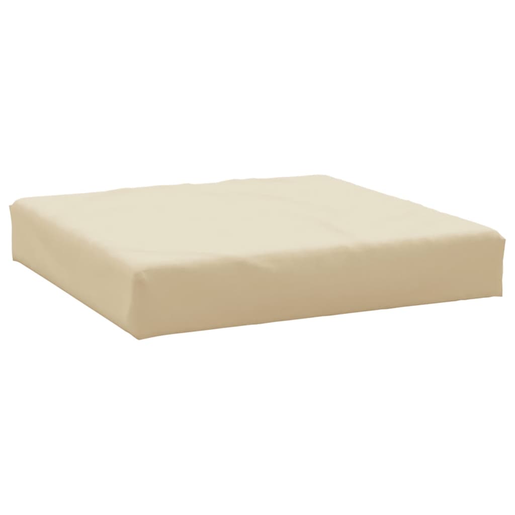 Vidaxl Pallet cushion 60x60x8 cm Oxford fabric beige