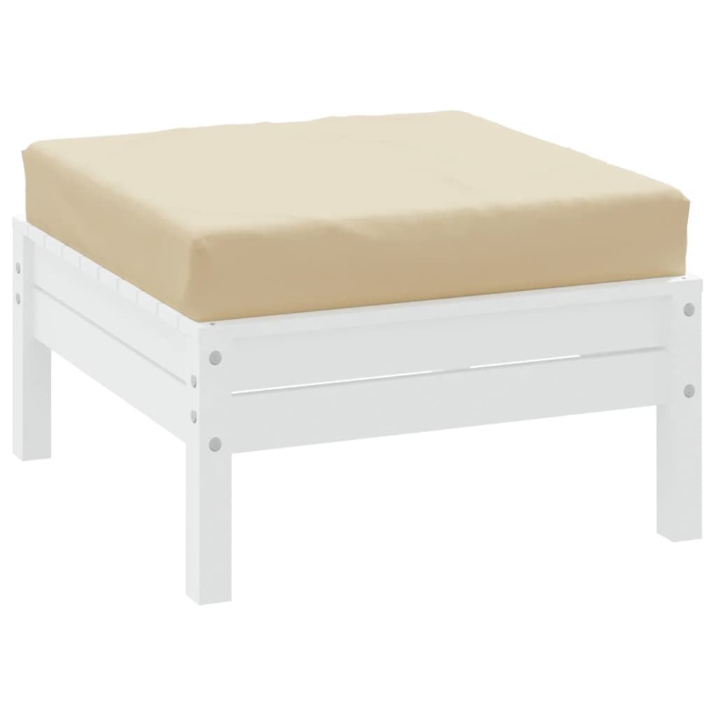 Vidaxl Pallet cushion 60x60x8 cm Oxford fabric beige