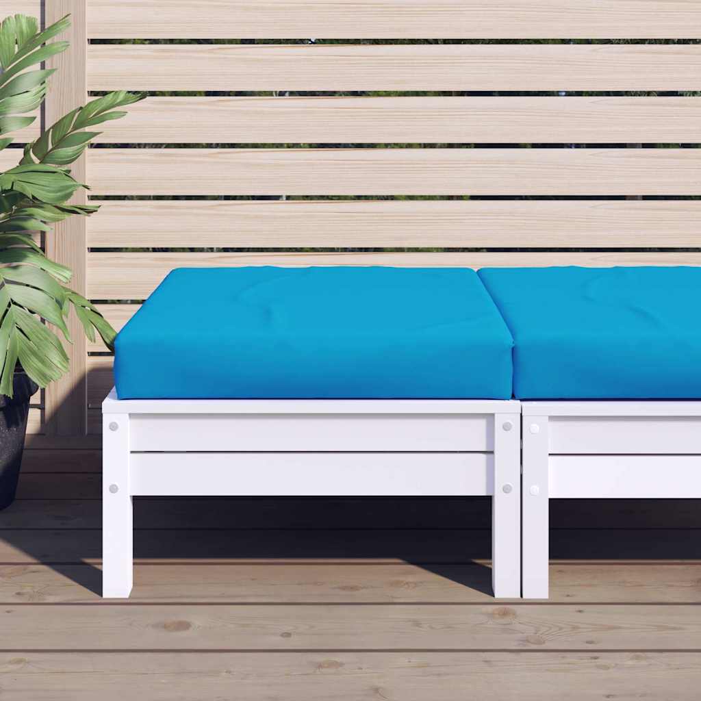 Vidaxl Pallet cushion 60x60x9.5 cm Oxford fabric light blue