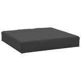 Vidaxl Pallet cushion 60x60x8 cm Oxford fabric black