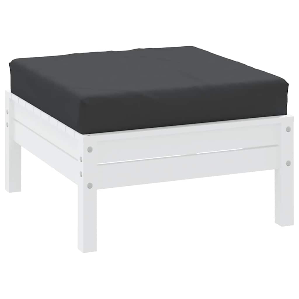 Vidaxl Pallet cushion 60x60x8 cm Oxford fabric black