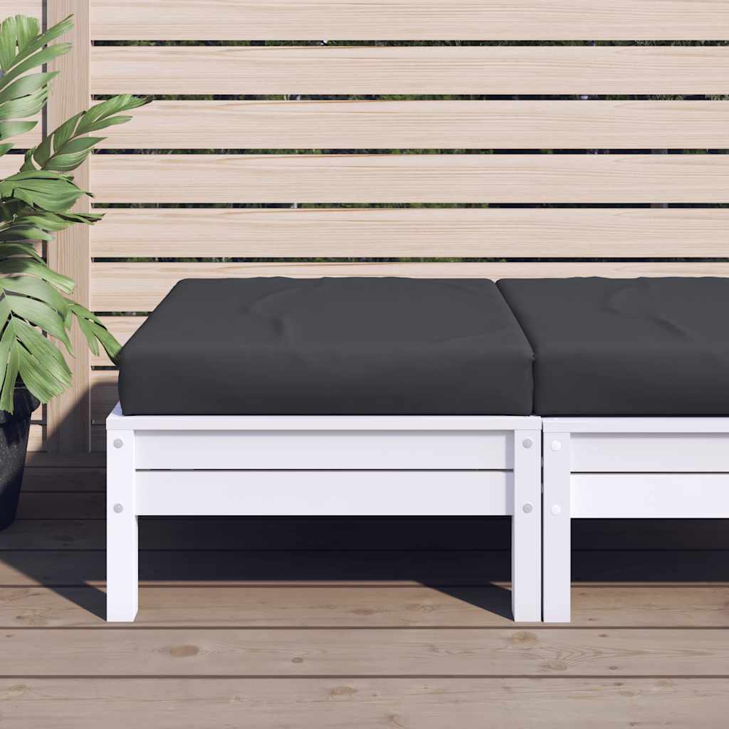 Vidaxl Pallet cushion 60x60x8 cm Oxford fabric black