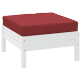 Vidaxl Pallet cushion 60x60x9.5 cm Oxford fabric wine red
