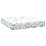 Vidaxl Pallet cushion leaf pattern 60x60x8 cm Oxford fabric