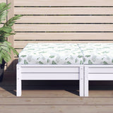 Vidaxl Pallet cushion leaf pattern 60x60x8 cm Oxford fabric