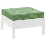 Vidaxl Paleta blazine List vzorec 60x60x8 cm Oxford tkanina