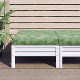 Vidaxl Paleta blazine List vzorec 60x60x8 cm Oxford tkanina