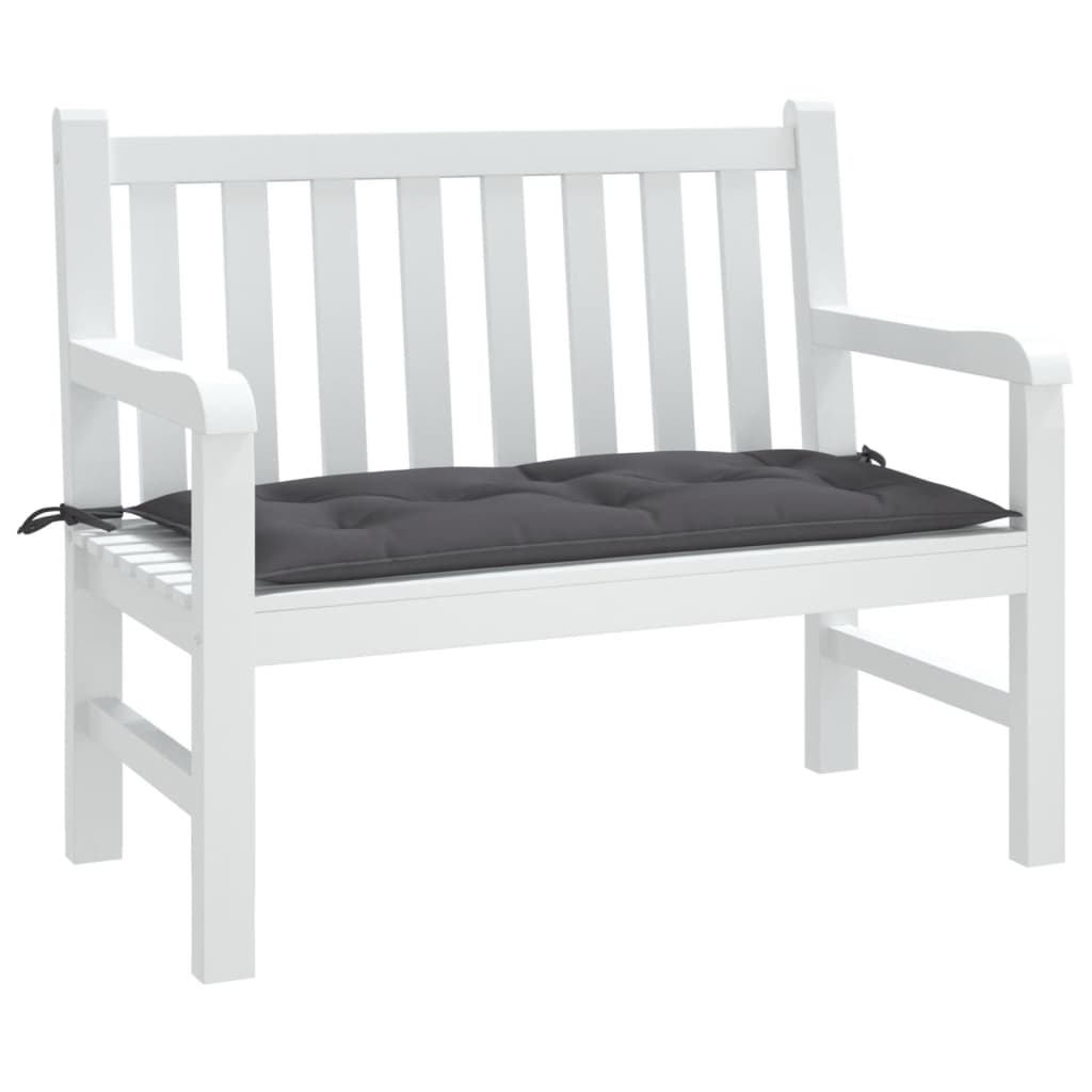 Vidaxl Garden bench cushion 110x50x7 cm Oxford fabric anthracite -colored