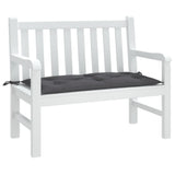 Vidaxl Garden bench cushion 110x50x7 cm Oxford fabric anthracite -colored