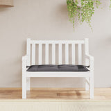 Vidaxl Garden bench cushion 110x50x7 cm Oxford fabric anthracite -colored