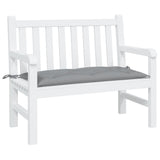 Vidaxl Garden bench cushion 110x50x7 cm Fabric Gray