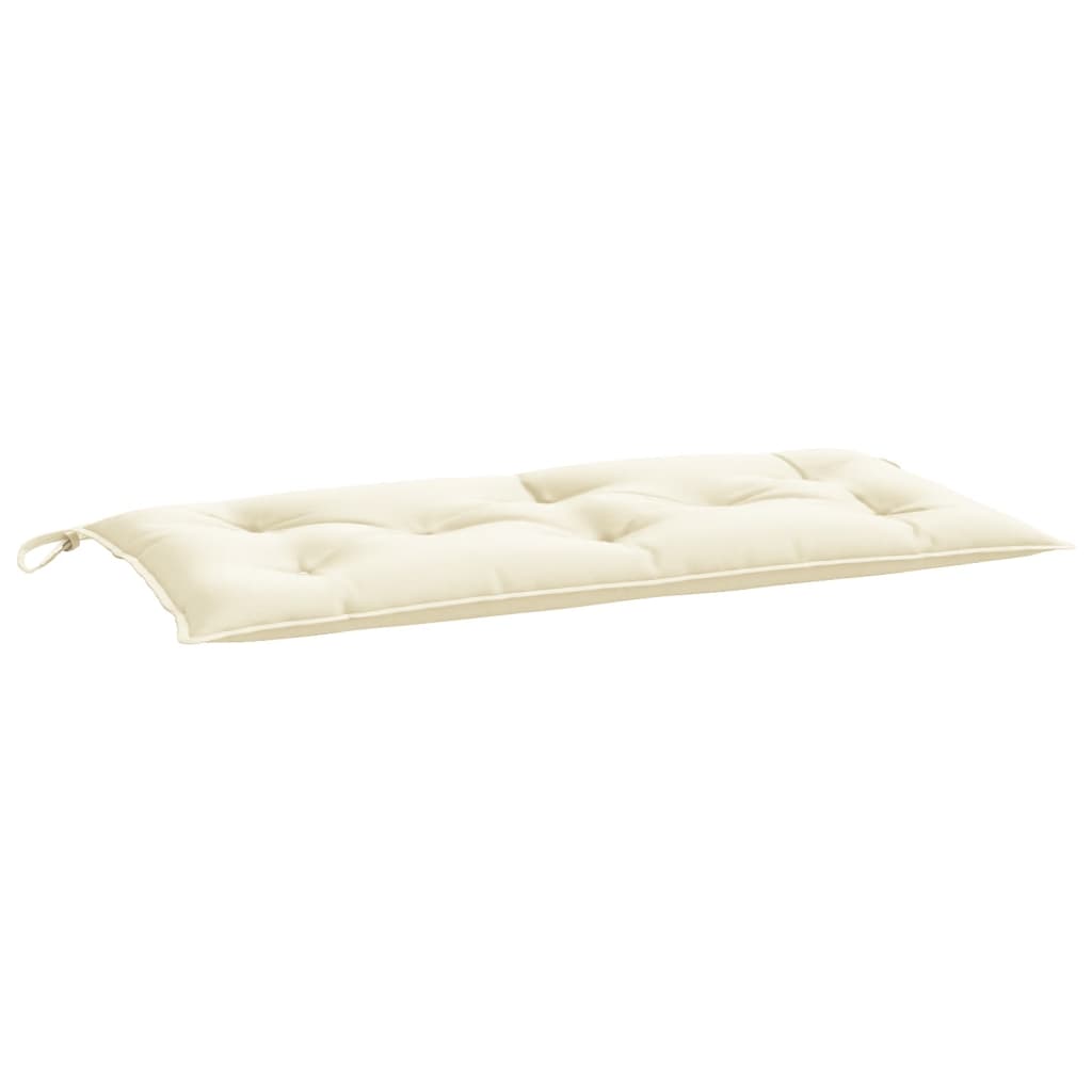 Vidaxl Garden bench cushion 110x50x7 cm Oxford fabric crèmewit