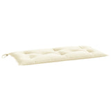 Vidaxl Garden bench cushion 110x50x7 cm Oxford fabric crèmewit