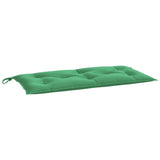 Vidaxl Garden bench cushion 110x50x7 cm Oxford fabric green