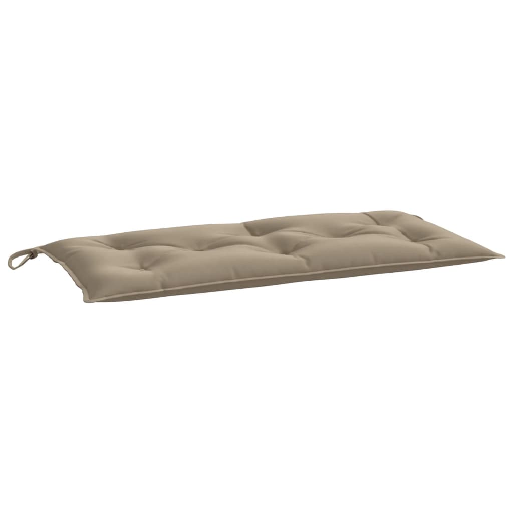 Vidaxl Garden bench cushion 110x50x7 cm Oxford fabric taupe