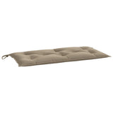 Vidaxl Garden bench cushion 110x50x7 cm Oxford fabric taupe