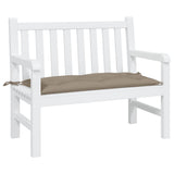 Vidaxl Garden bench cushion 110x50x7 cm Oxford fabric taupe