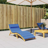 Vidaxl Lounger Blaphion 180x60x3 cm Oxford tkanina kraljevsko modra