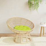 Vidaxl Cuscini del sedile rotondo Ø 60x11 cm tessuto oxford chiaro verde