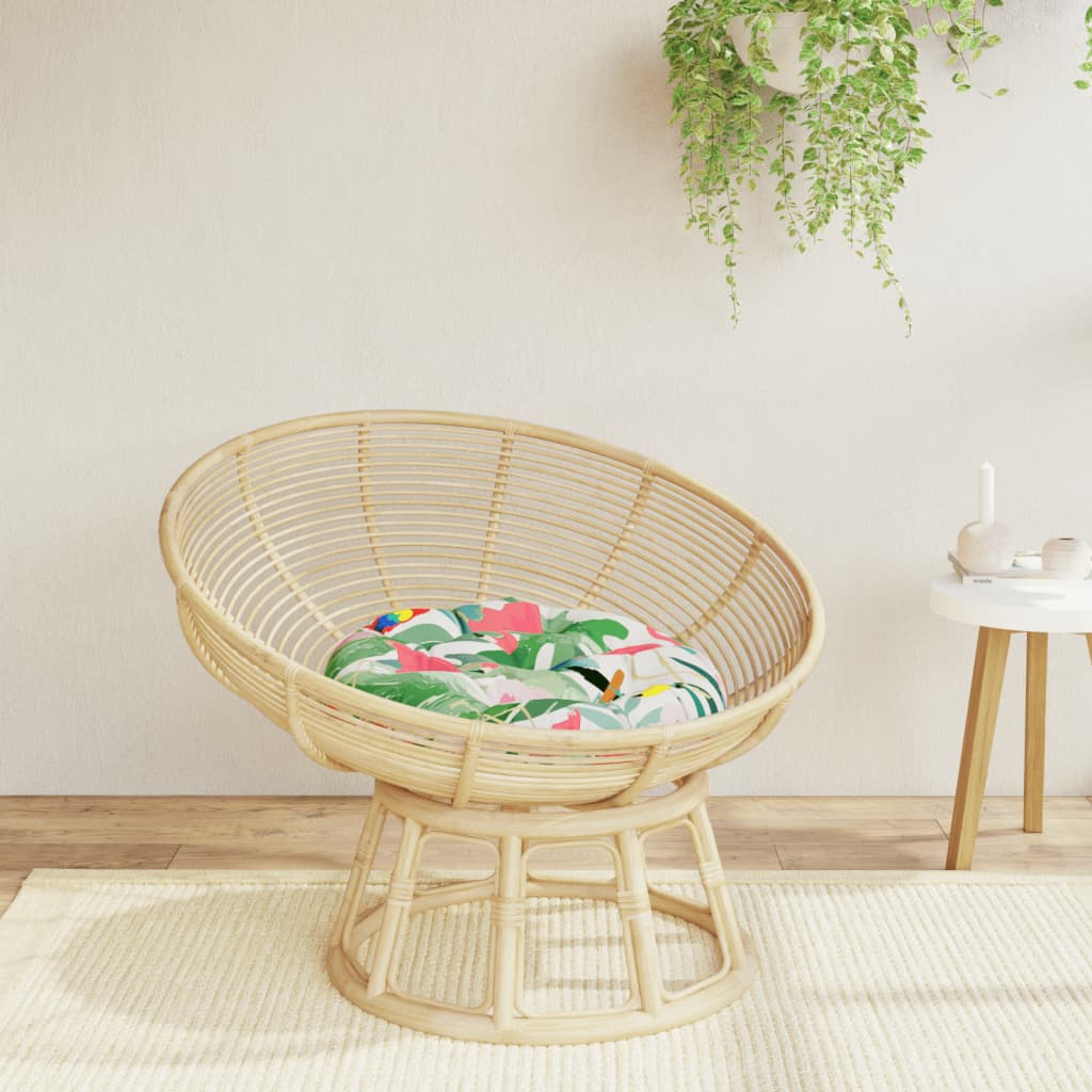 Vidaxl cuscino round Ø 60x11 cm tessuto oxford multilorato