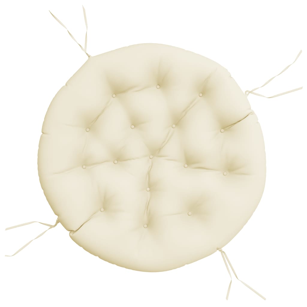 VidaXL seat cushion round Ø 100x11 cm Oxford fabric cream -colored