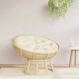 VidaXL seat cushion round Ø 100x11 cm Oxford fabric cream -colored