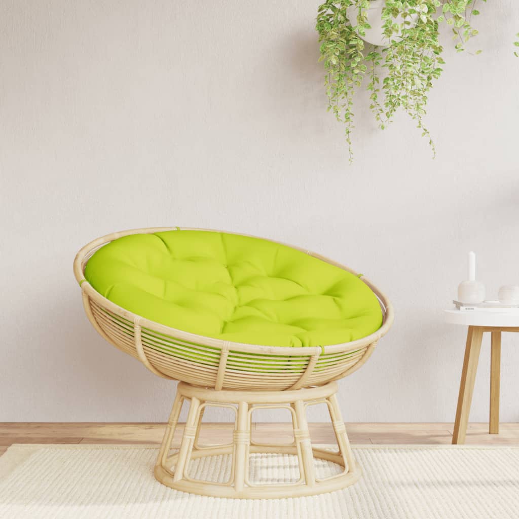Vidaxl Cuscini del sedile rotondo Ø 100x11 cm tessuto oxford chiaro verde