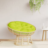 Vidaxl Cuscini del sedile rotondo Ø 100x11 cm tessuto oxford chiaro verde