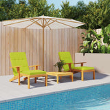 Cuscini da sedia da patio Vidaxl 2 St Oxford Fabric Bright Green