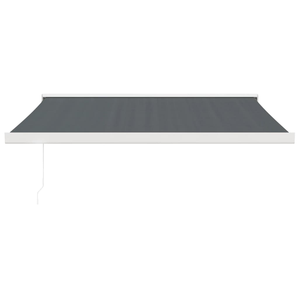 Vidaxl Luifel extendable 3x2.5 m dust and aluminum anthracite -colored
