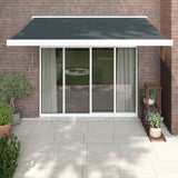 Vidaxl Luifel extendable 3x2.5 m dust and aluminum anthracite -colored