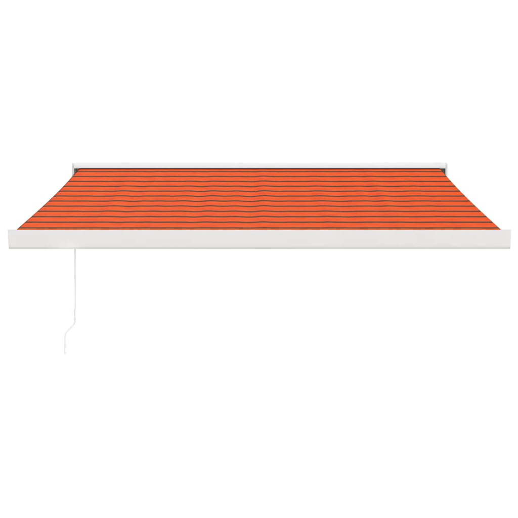 Vidaxl Luifel Extendable 3x2.5 m dust and aluminum orange and brown