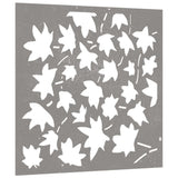 Vidaxl Decorazione da parete Giardino Esdounnowlad Design 55x55 cm Cortenstaal