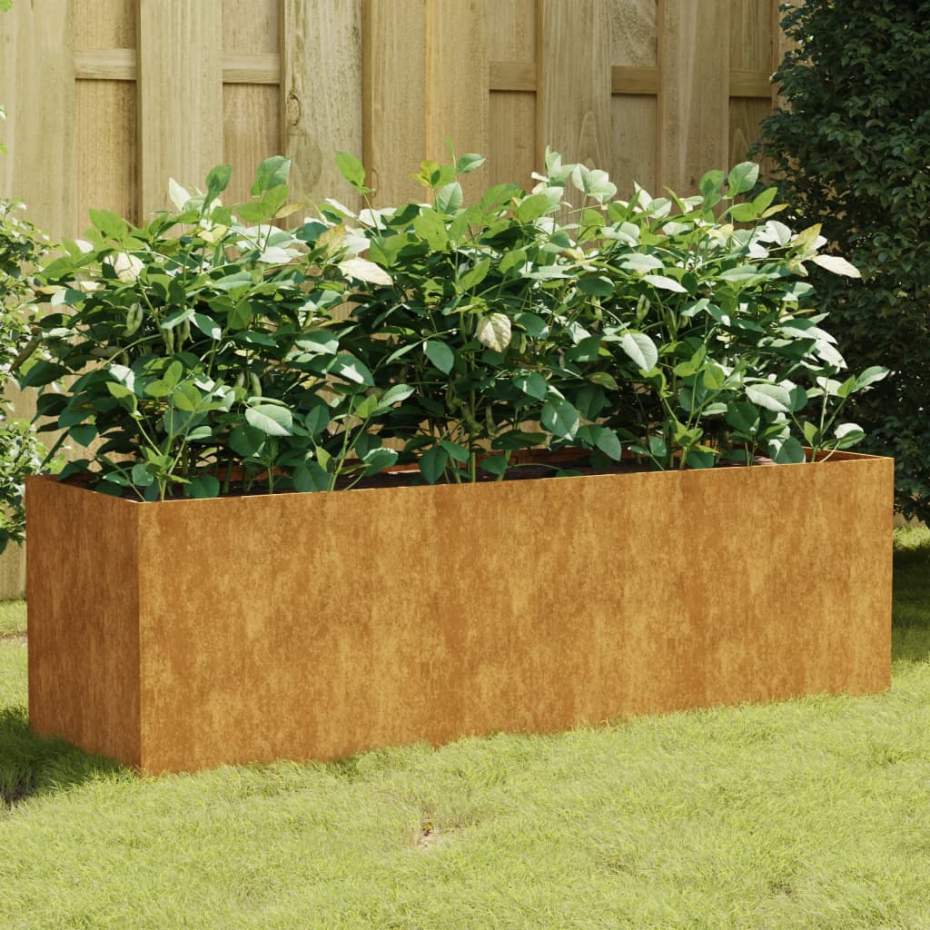 Spanter Vidaxl zvedl 120x40x40 cm Corten Steel