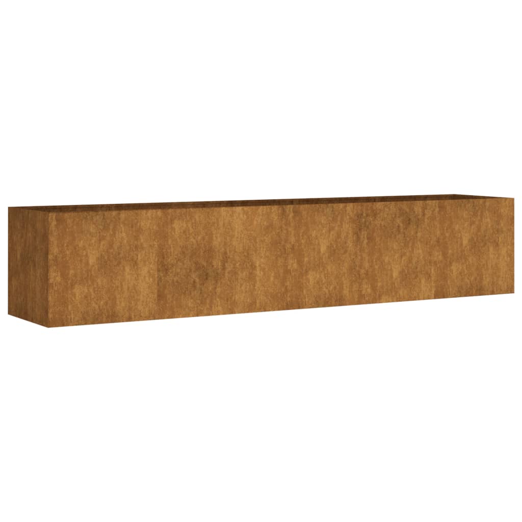 VidaXL Planter raised 200x40x40 cm Corten steel