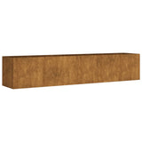 VidaXL Planter raised 200x40x40 cm Corten steel