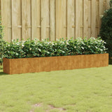 Vidaxl Planter a augmenté 280x40x40 cm Cortenstaal