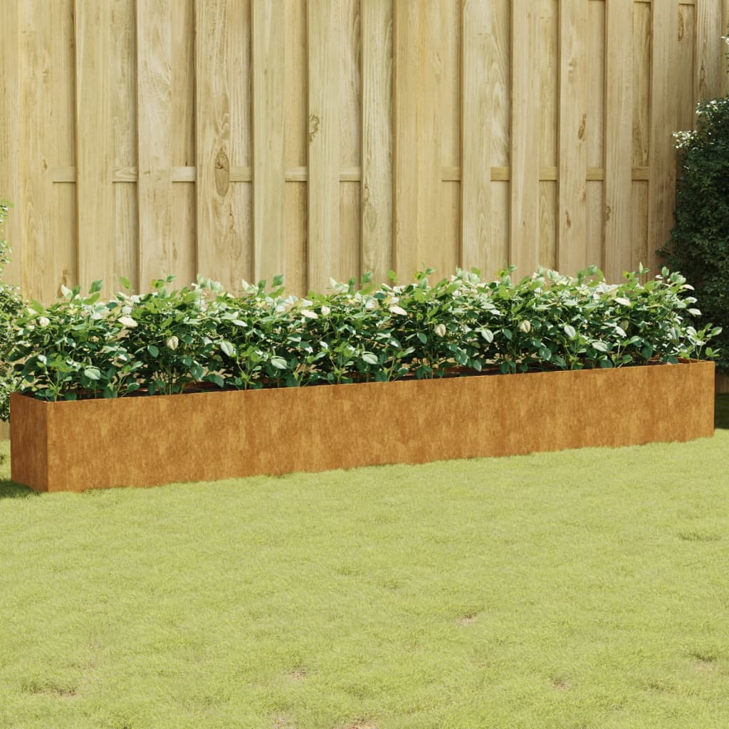 Spanter Vidaxl zvedl 360x40x40 cm Corten Steel