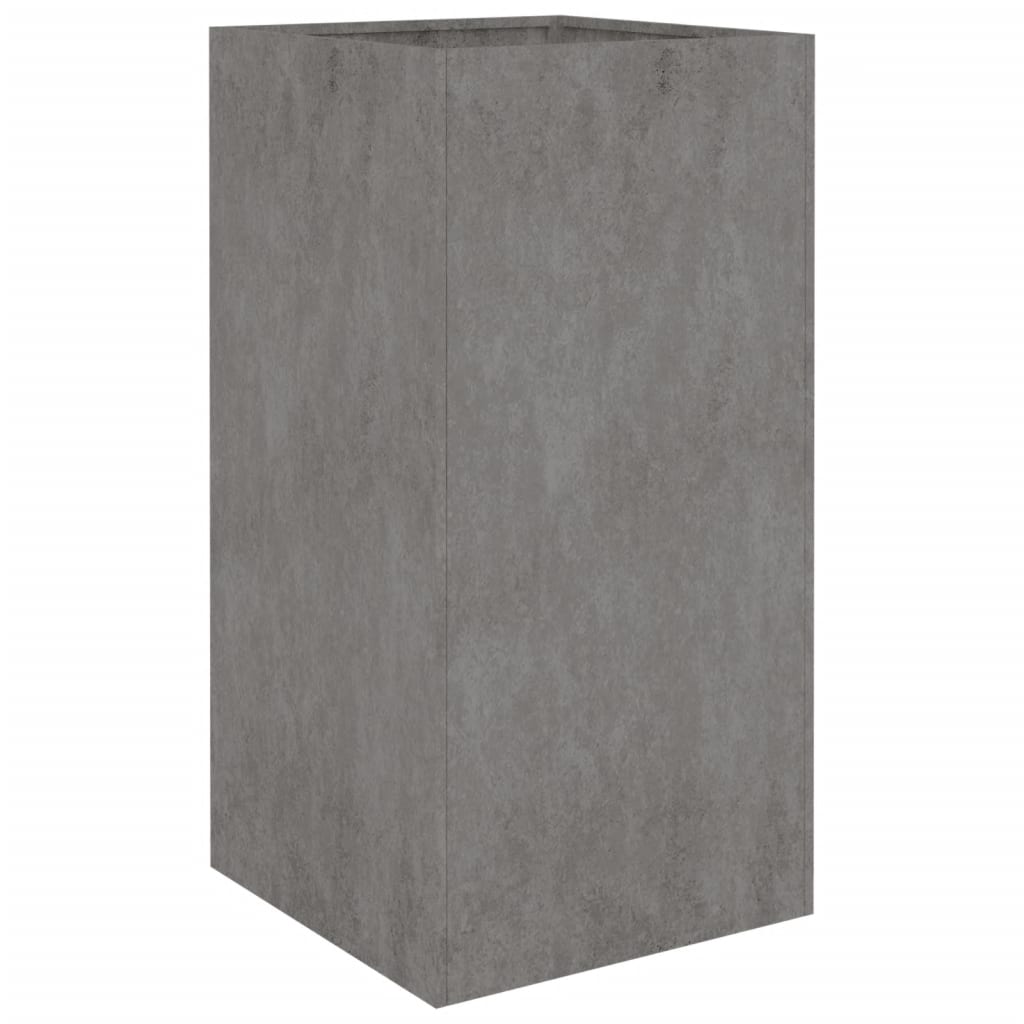 VidaXL Planning box 40x40x80 cm Corten steel