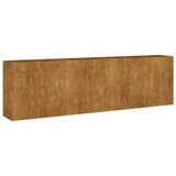 VidaXL Planter raised 280x40x80 cm Cortenstaal