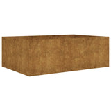 Vidaxl Planilnik je dvignil 120x80x40 cm korten jeklo