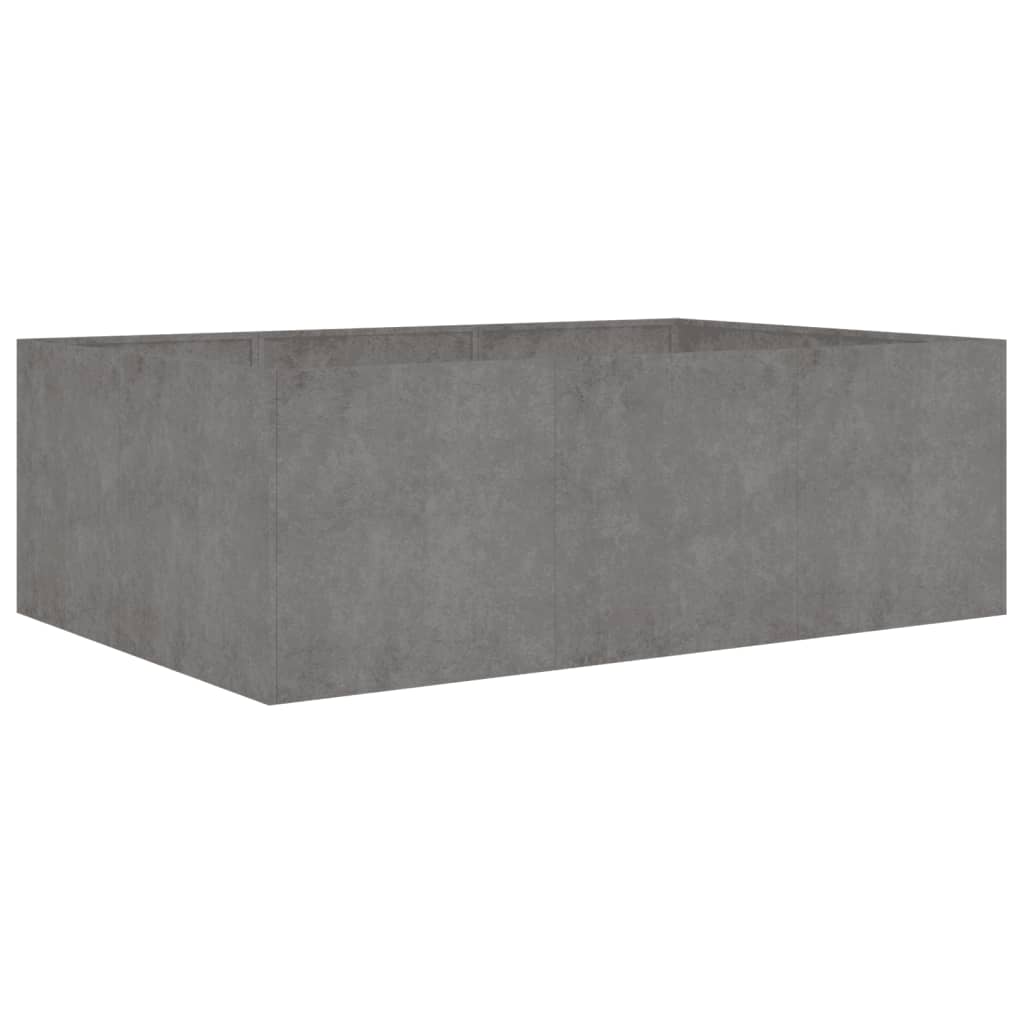 Vidaxl Planilnik je dvignil 120x80x40 cm korten jeklo