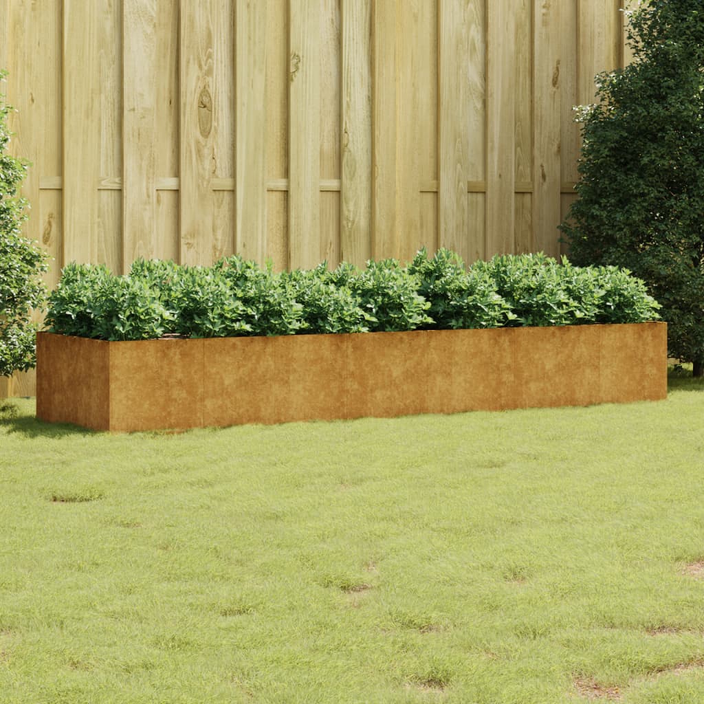 Spanter Vidaxl zvedl 280x80x40 cm Cortenstaal