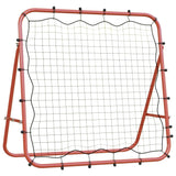 Vidaxl Football Foockback Rebounder nastavitelný 96x80x96 cm Steel and PE