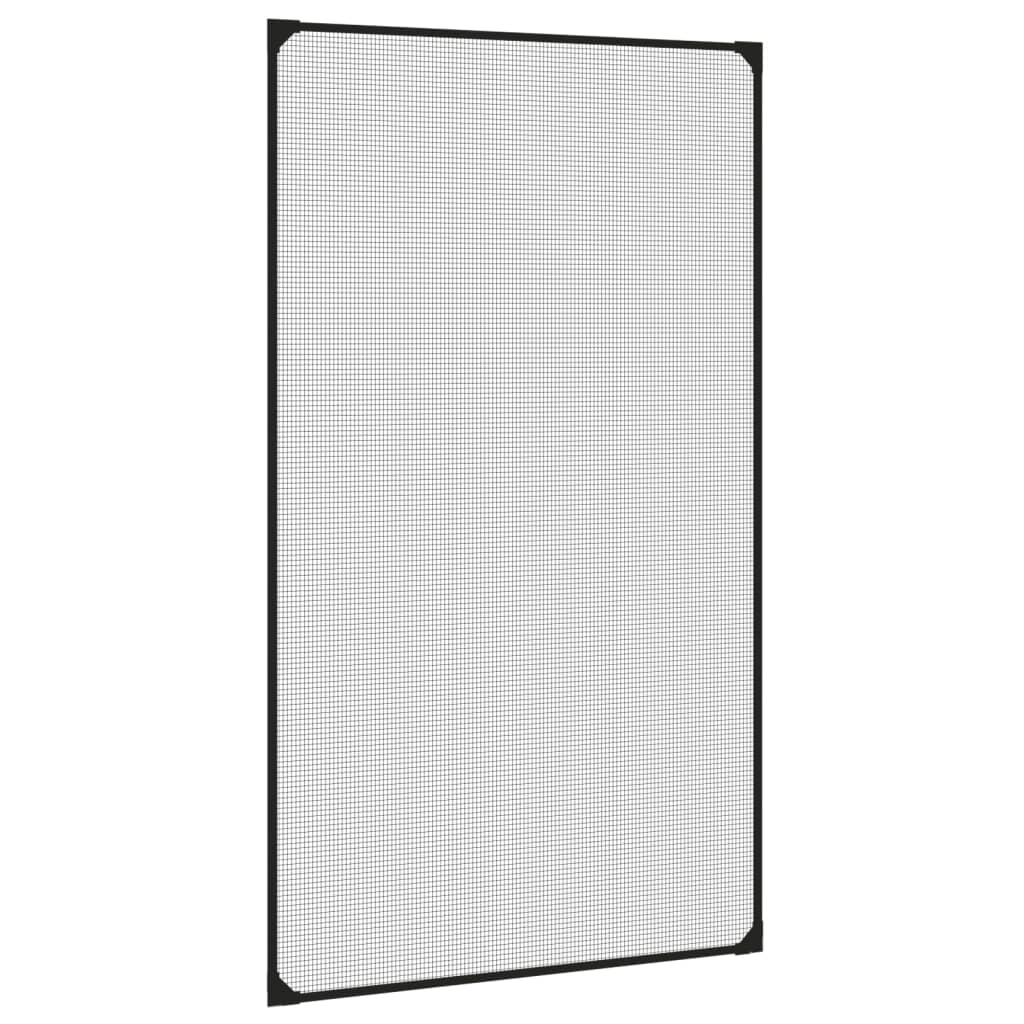 Vidaxl Insecthor til Windows Magnetic 80x140 cm antracit -farvet
