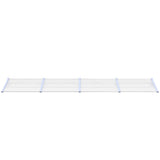 Vidaxl door canopy 396x90 cm polycarbonate gray and transparent